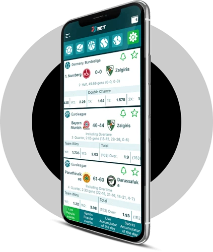 Affichage de l'offre des applications